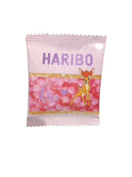 Haribo (sachet de bonbon) personnalisé