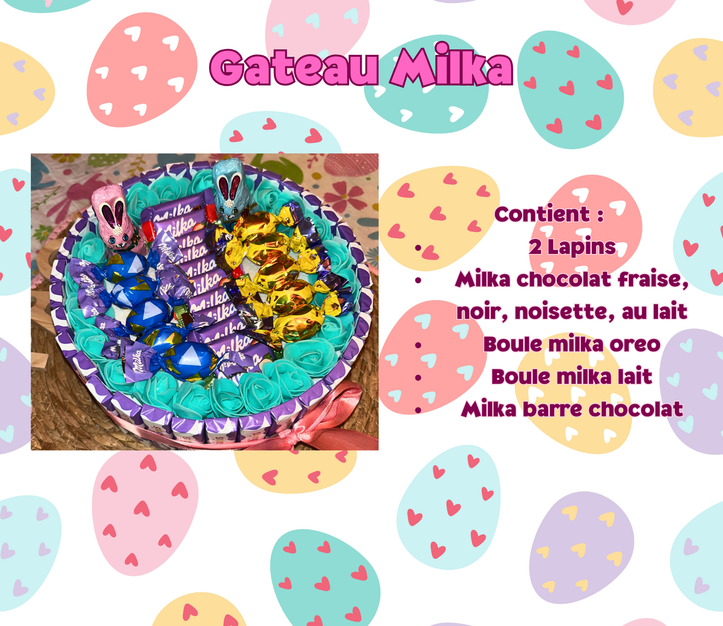 Gateau Milka chocolat