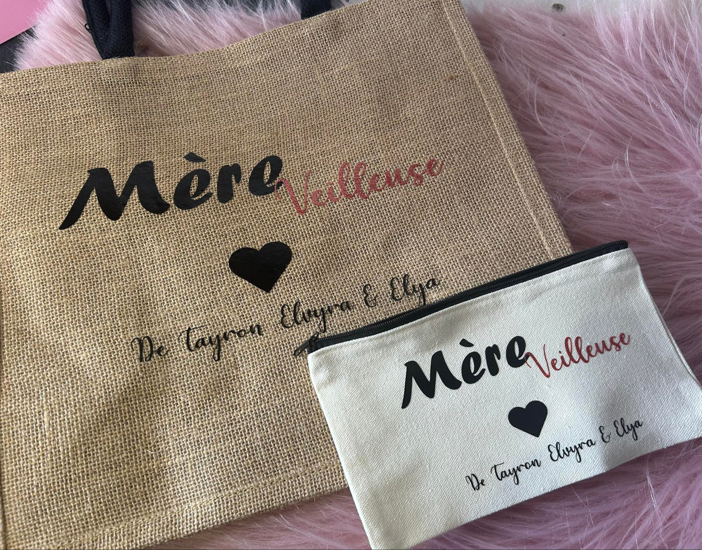 Coffret Sac et trousse Mère-veilleuse