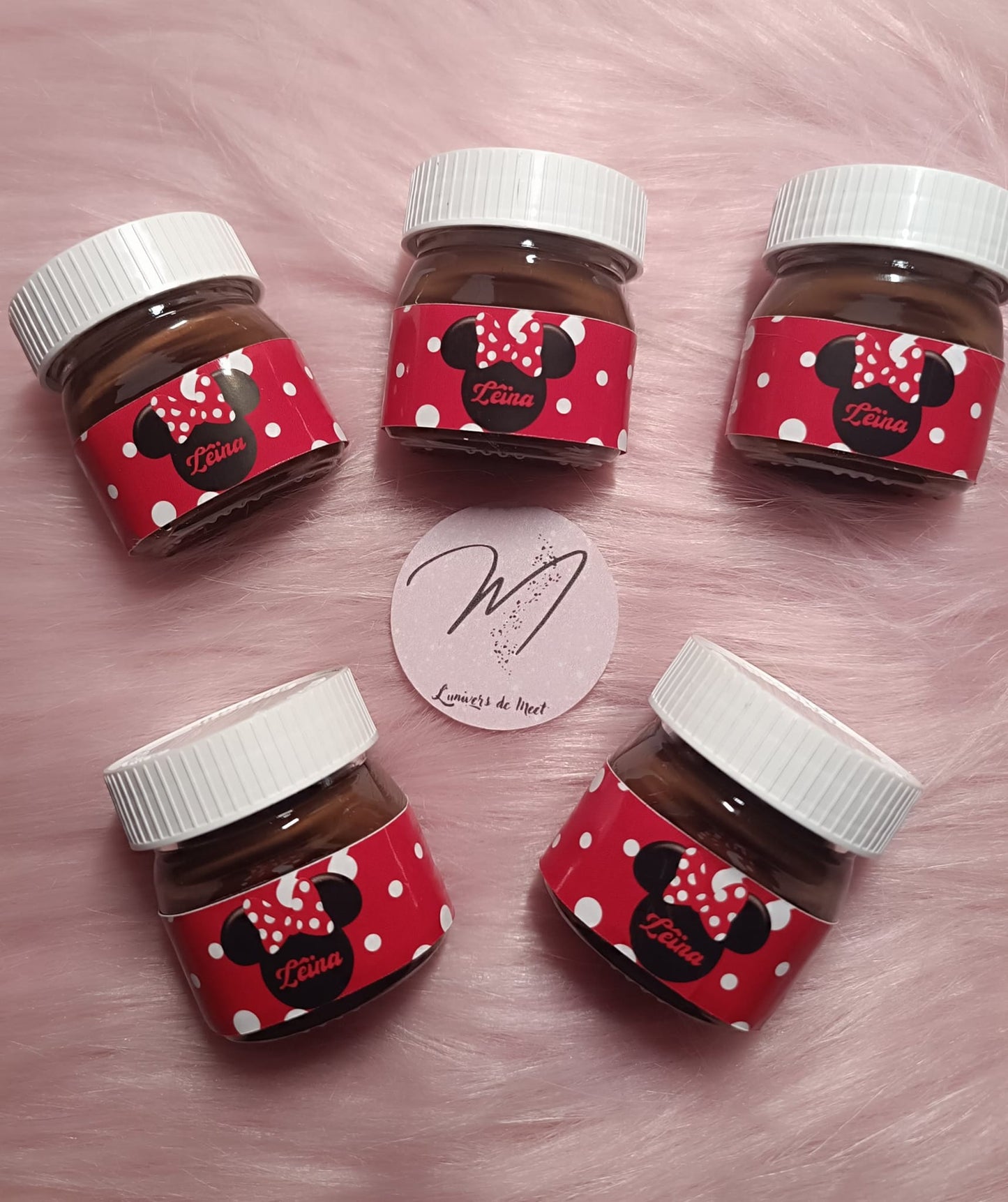 Mini Nutella personnalisé