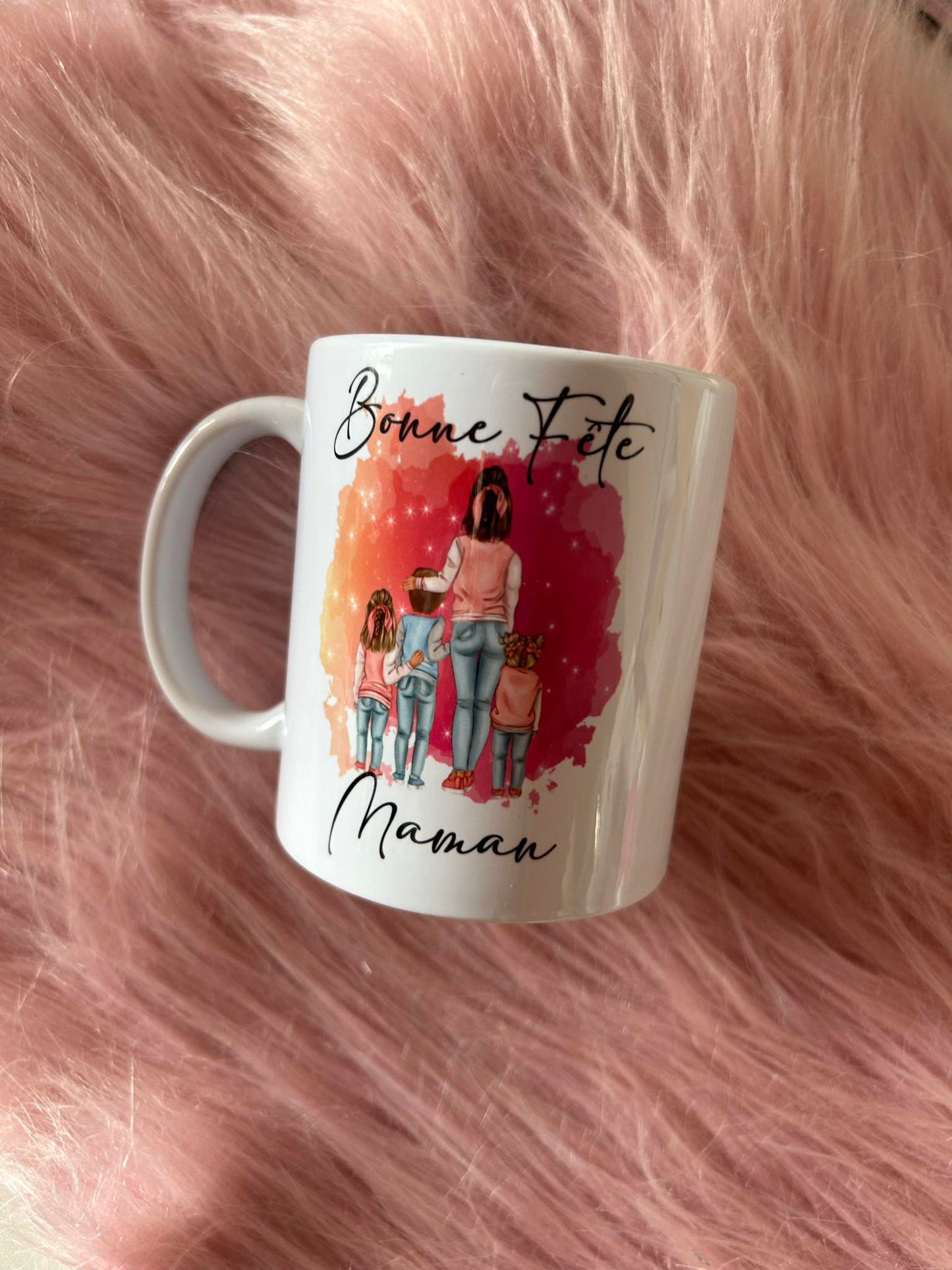 Mug maman et ses enfants